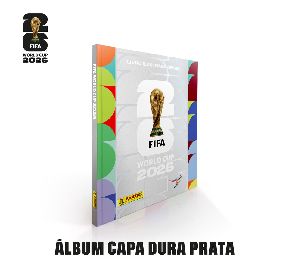 Álbum Capa Dura Prata 2026